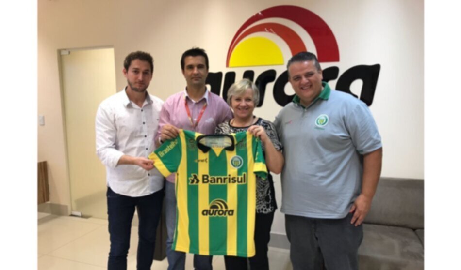 Aurora e Ypiranga renovam a parceria - Ypiranga Futebol Clube