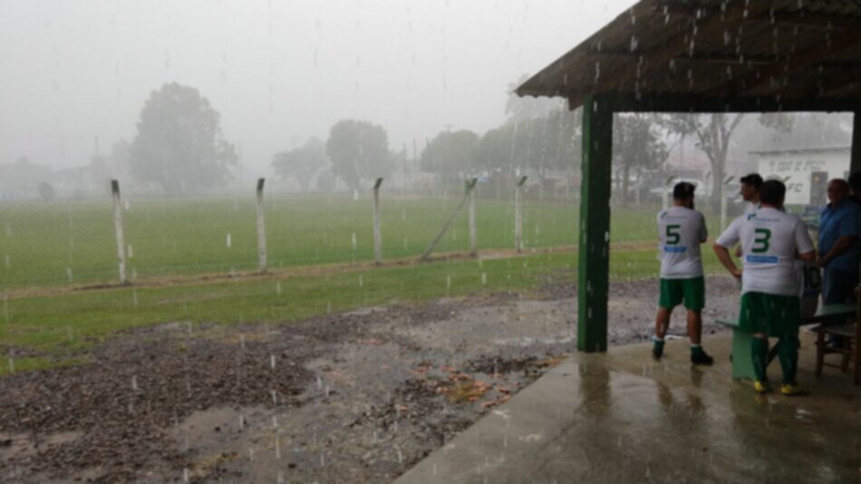 Chuva cancelou a partida de futebol. E agora?