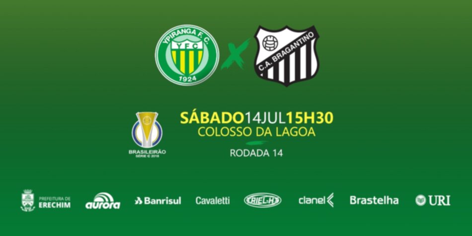 SERVIÇO DE JOGO: Ypiranga VS São José - Ypiranga Futebol Clube